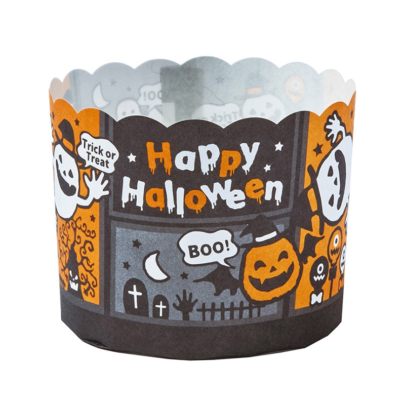 天満紙器 ペットマフィンカップ コミック XM866 100枚/束（ご注文単位1束）【直送品】