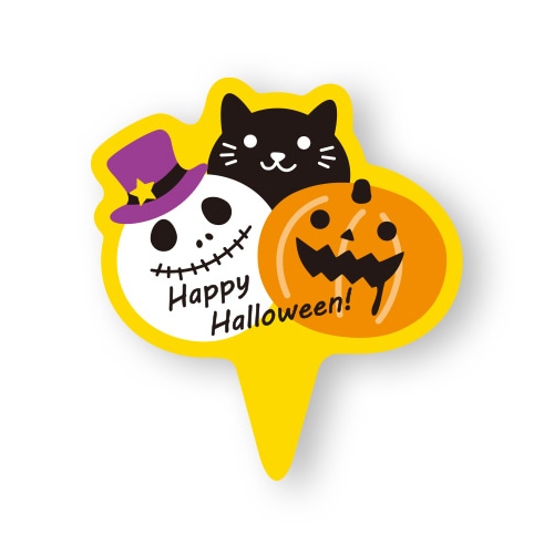 天満紙器 ケーキピック コロコロキャラ XG266 100枚/束（ご注文単位1束）【直送品】