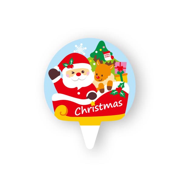 天満紙器 ケーキピック そり XG294 100枚/束（ご注文単位1束）【直送品】