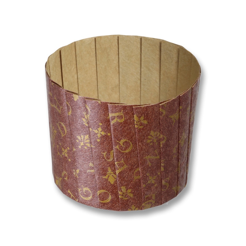 天満紙器 OTカップ  M206　チョコローズ 80枚/袋（ご注文単位35袋）【直送品】