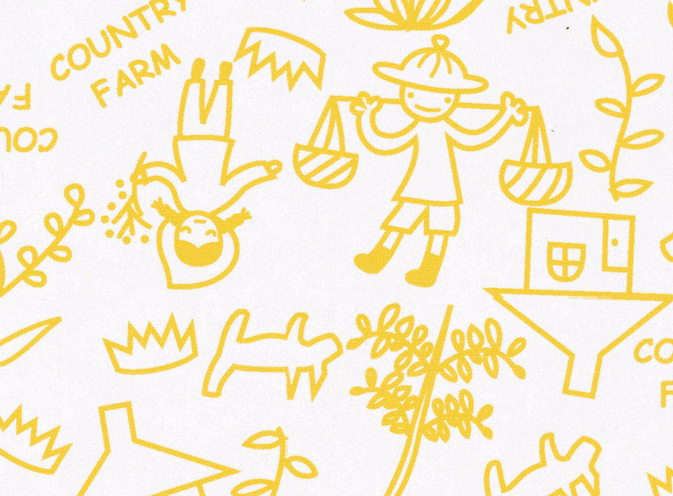 天満紙器 ペットカップ 丸型 6.5×2.5 カントリーファーム PTC06520-C 300枚/束(ご注文単位32束)【直送品】