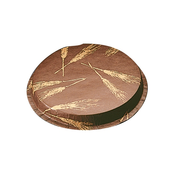 天満紙器 サーキュラー ベーキングカップ S 丸型 小麦 P120 100枚/束(ご注文単位20束)【直送品】