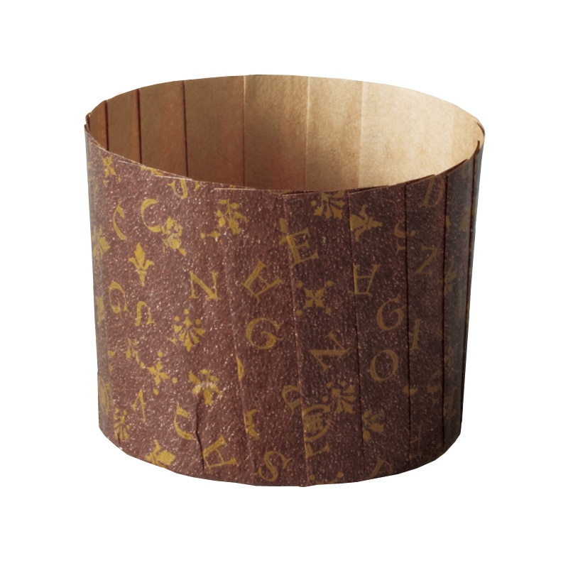 天満紙器 OTマフィンカップ M　チョコローズ　M207 80枚/束（ご注文単位25束）【直送品】