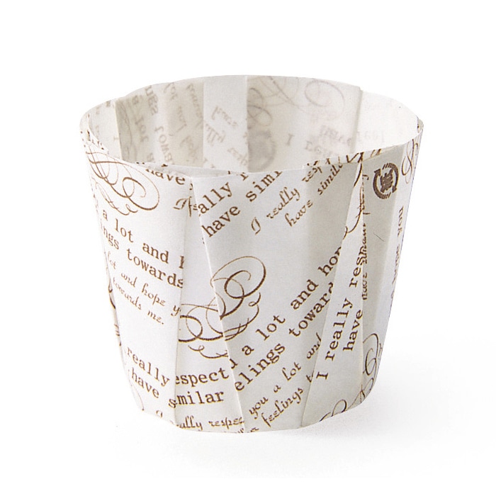 天満紙器 ペットケーキカップ S　ノーブル　MC-81 100枚/束（ご注文単位30束）【直送品】