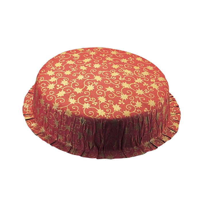 天満紙器 サーキュラー ベーキングカップ S 丸型 リーフ P103 2000枚/束(ご注文単位1束)【直送品】