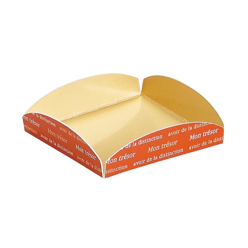 天満紙器 ケーキプレート CP-202 センテンスレッド CP-202 100枚/束(ご注文単位20束)【直送品】