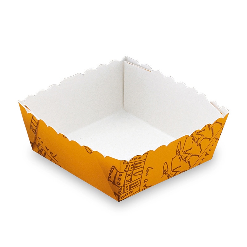 天満紙器 ベーキングトレー　スクエア型 イングランド　BT105L 50枚/束（ご注文単位20束）【直送品】