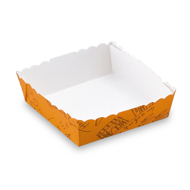 天満紙器 ベーキングトレー　スクエア型 イングランド　BT106L 50枚/束（ご注文単位20束）【直送品】