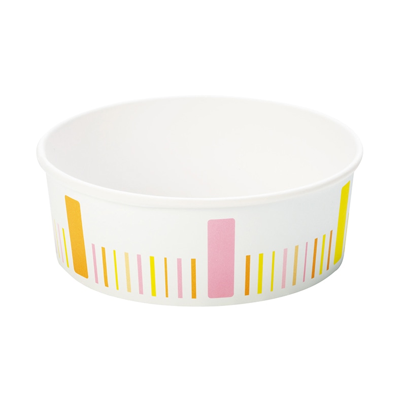 天満紙器 ベーキングカップ ロールフリーカップ M ポップストライプ RF512 50枚/束(ご注文単位12束)【直送品】