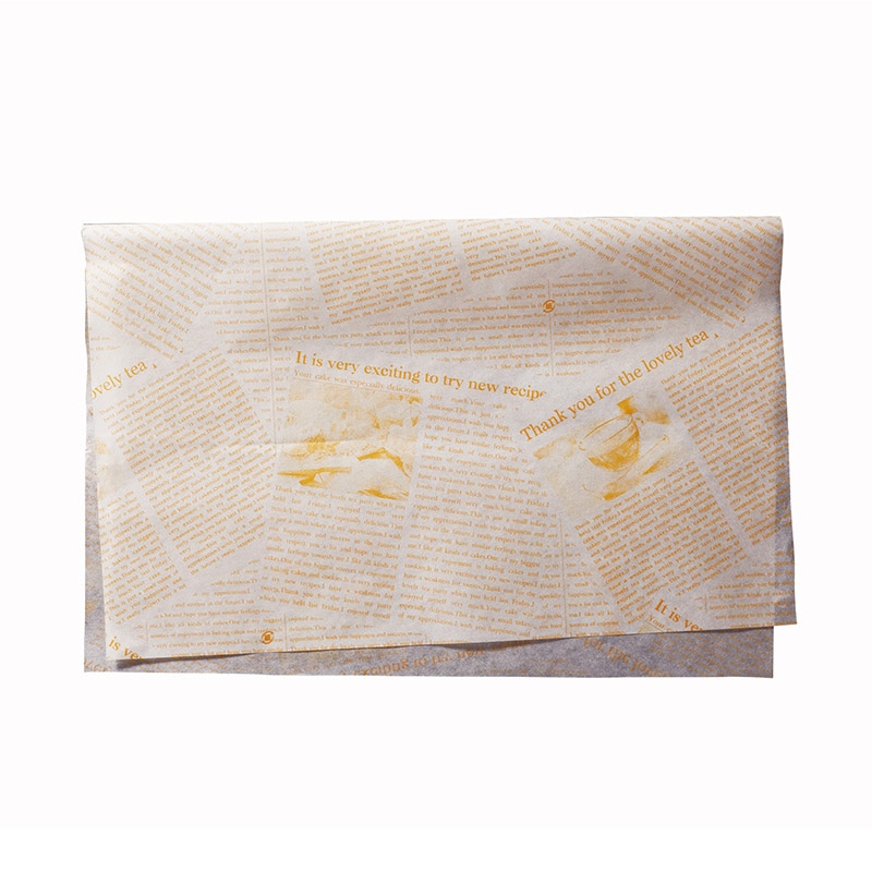 天満紙器 製菓資材 ベイクラップシート XG601 ニュースペーパー 白 1000枚/束