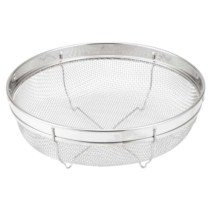 金伊工業 シェイプライン　18-8　浅型　ザル　19cm   1個（ご注文単位1個）【直送品】