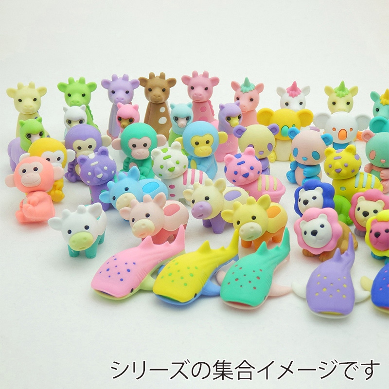 イワコーグローバル おもしろ消しゴム イワコーカラーズ パンダ ER-GLB003 1個（ご注文単位3個）【直送品】