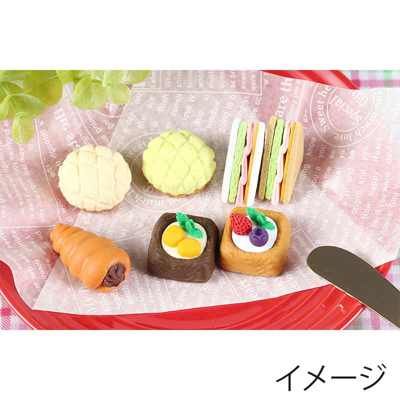 イワコー ベーカリー消しゴム ER-BAK001 1個(ご注文単位60個)【直送品】