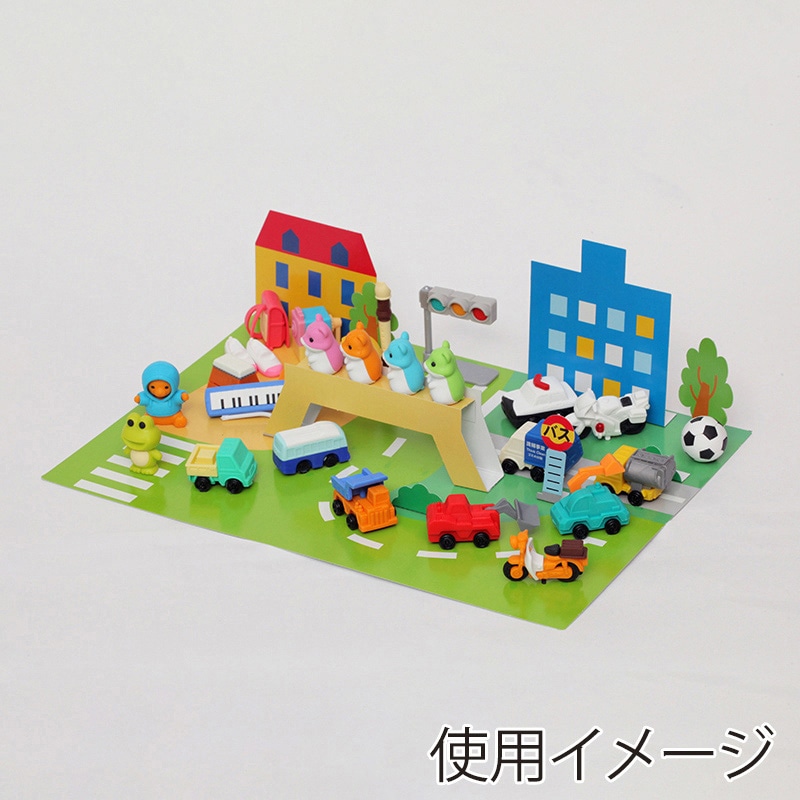 イワコー おあそびシート 町 ER-DAI003 1個(ご注文単位10個)【直送品】