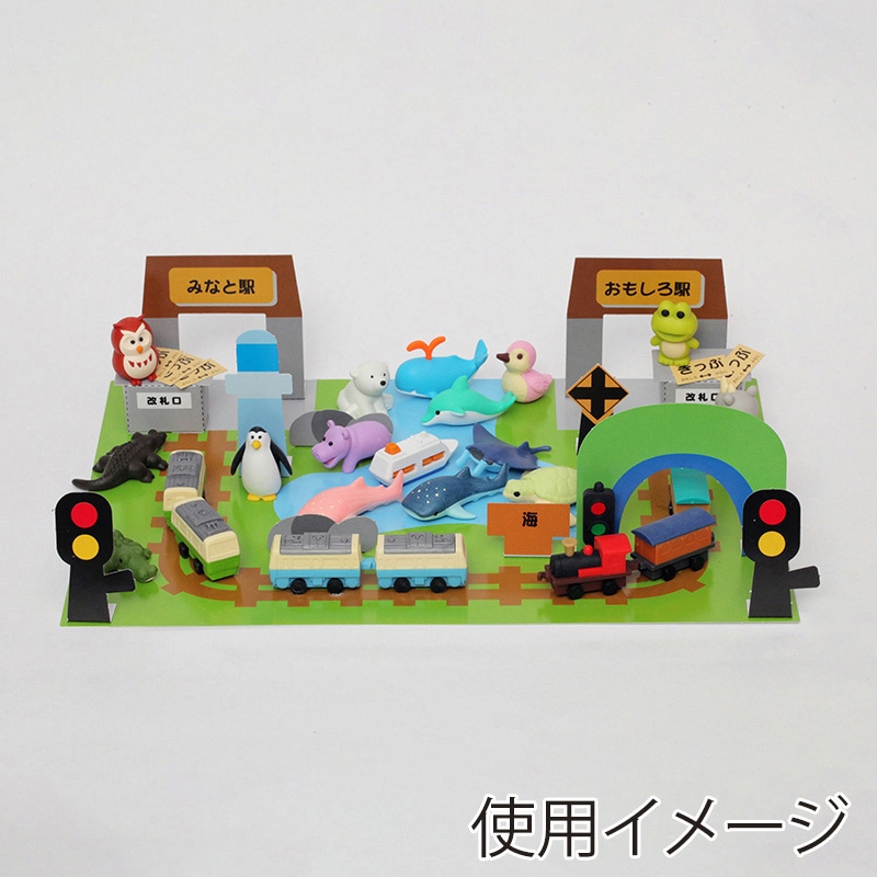 イワコー おあそびシート 駅&海 ER-DAI004 1個(ご注文単位10個)【直送品】