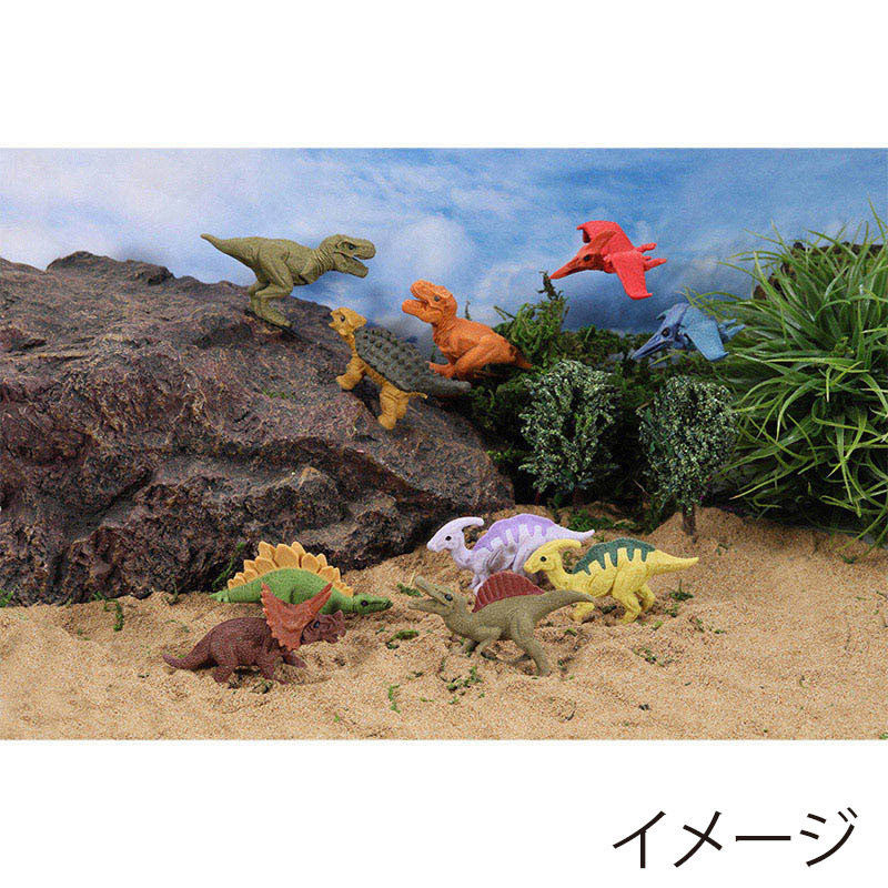 イワコー 恐竜消しゴム ER-KYR001 1個(ご注文単位60個)【直送品】