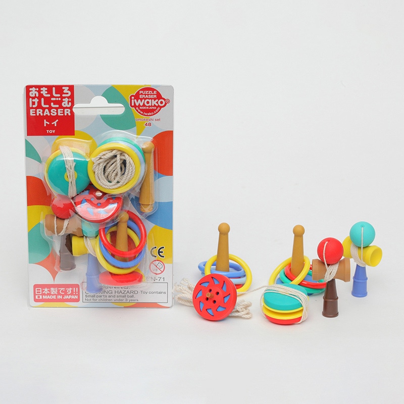 イワコー ブリスターパック消しゴム トイ ER-BRI053 1個(ご注文単位10個)【直送品】