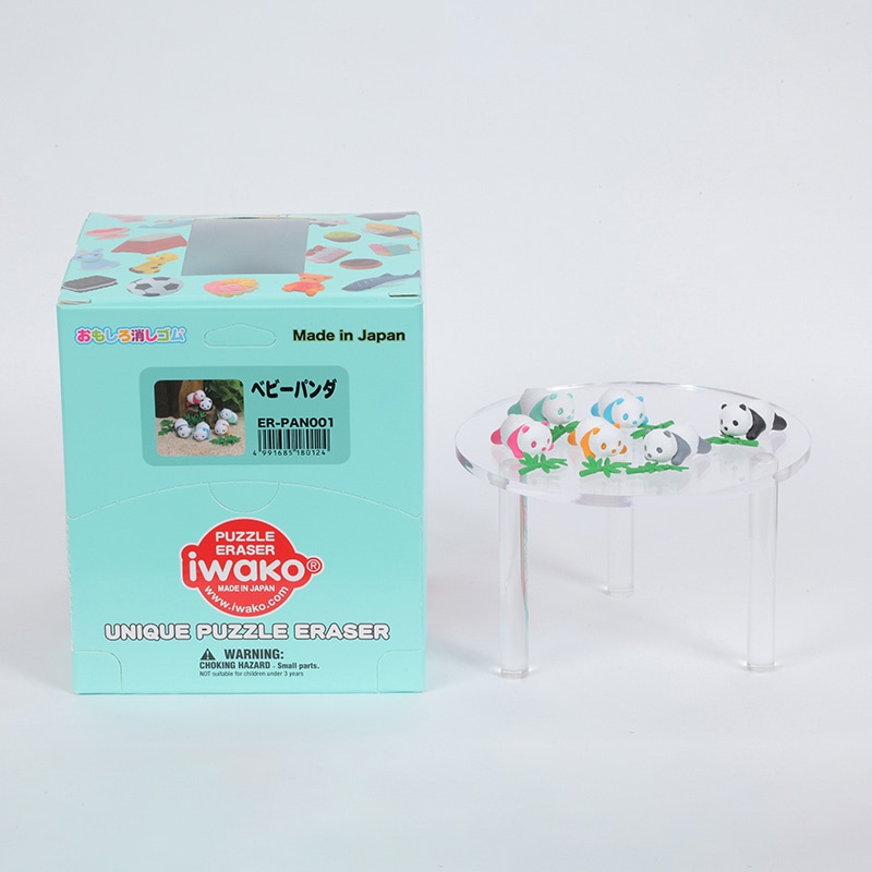 イワコー ベビーパンダ消しゴム ER-PAN001 1個(ご注文単位60個)【直送品】