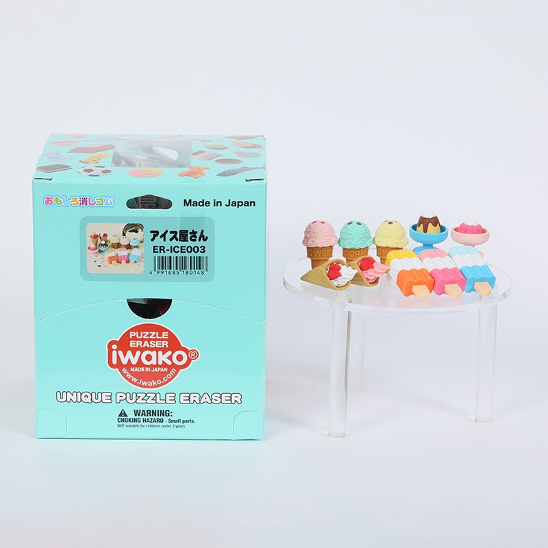 イワコー アイス屋さん消しゴム ER-ICE003 1個(ご注文単位60個)【直送品】
