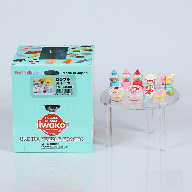 イワコー カラフルスイーツ消しゴム ER-COL001 1個(ご注文単位60個)【直送品】