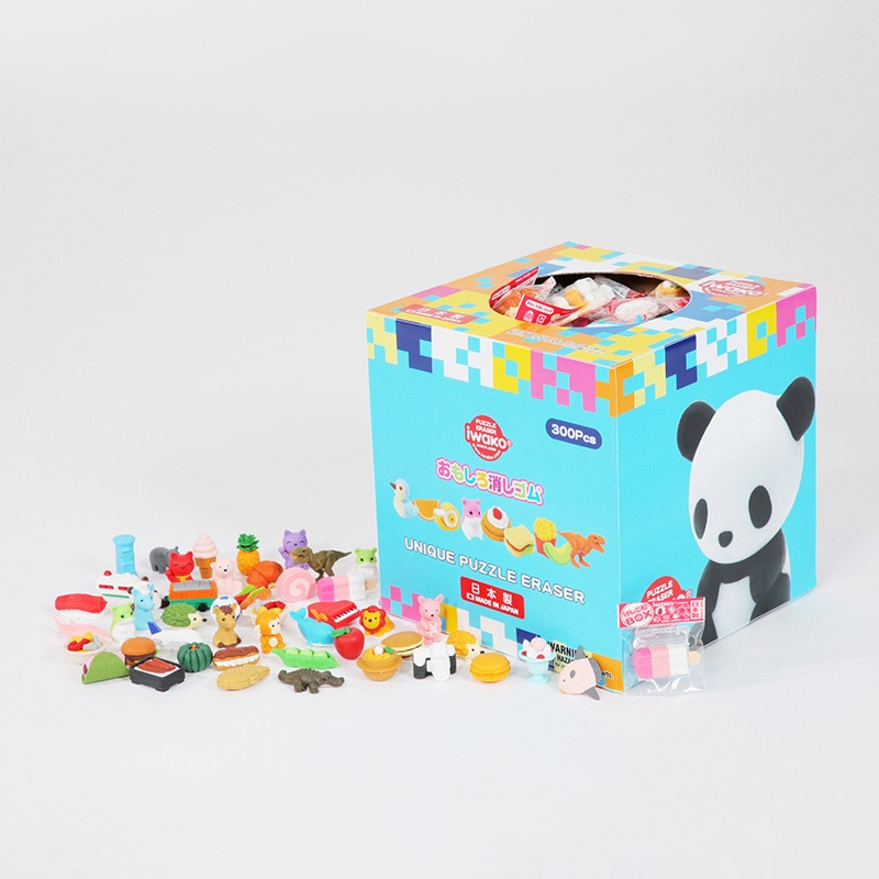 イワコー 消しゴムBOX 300 300個入 ER-BOX300 1個(ご注文単位300個)【直送品】