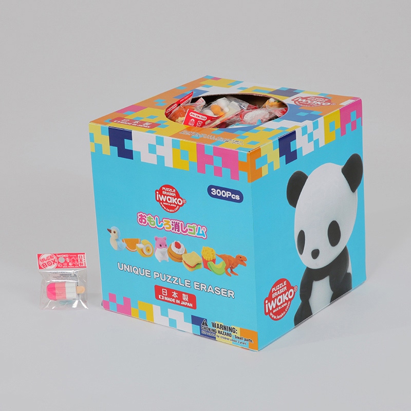 イワコー 消しゴムBOX 300 300個入 ER-BOX300 1個(ご注文単位300個)【直送品】