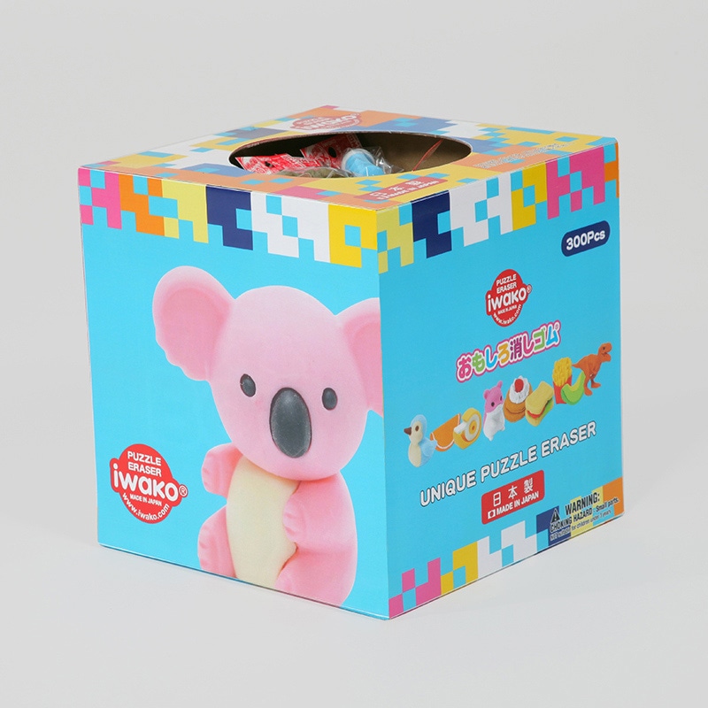 イワコー 消しゴムBOX 300 300個入 ER-BOX300 1個(ご注文単位300個)【直送品】