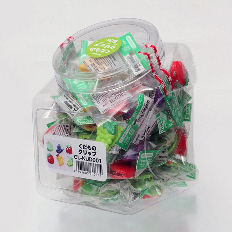 イワコー 果物クリップ CL-KUD001 1個(ご注文単位60個)【直送品】
