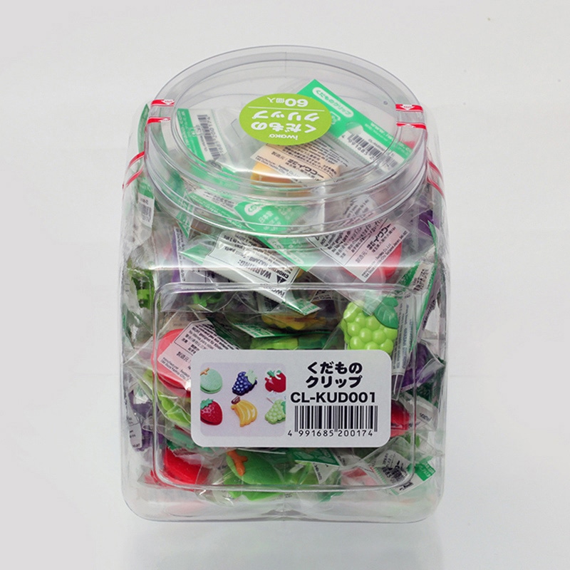 イワコー 果物クリップ CL-KUD001 1個(ご注文単位60個)【直送品】