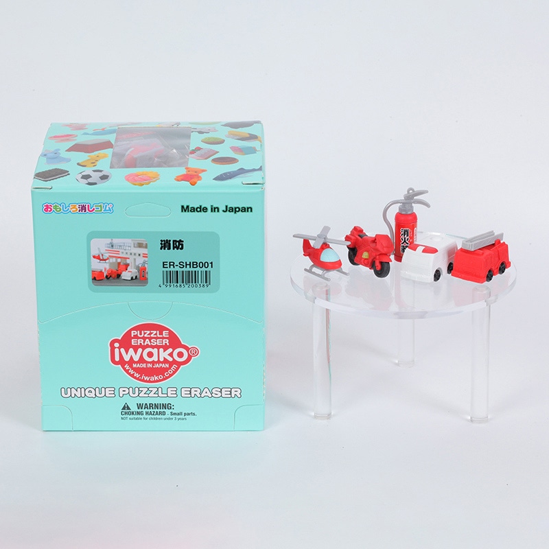イワコー 消防消しゴム ER-SHB001 1個(ご注文単位60個)【直送品】