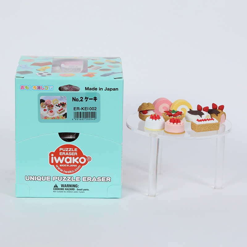 イワコー No.2ケーキ消しゴム ER-KEI002 1個(ご注文単位60個)【直送品】