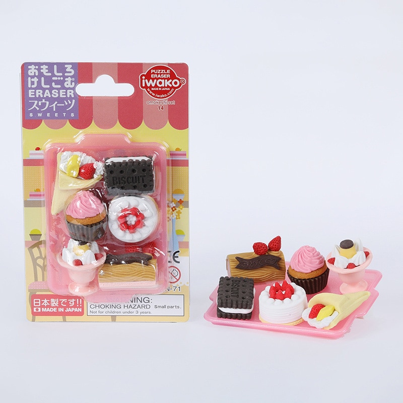 イワコー ブリスターパック消しゴム スウィーツ ER-BRI017 1個(ご注文単位10個)【直送品】