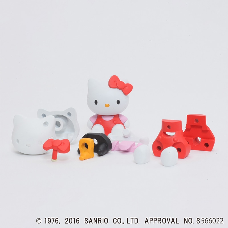 イワコー ハローキティおもしろ消しゴム レッド ER-KIT001 1個(ご注文単位10個)【直送品】