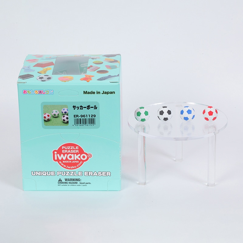 イワコー サッカーボール消しゴム ER-961129 1個（ご注文単位60個）【直送品】