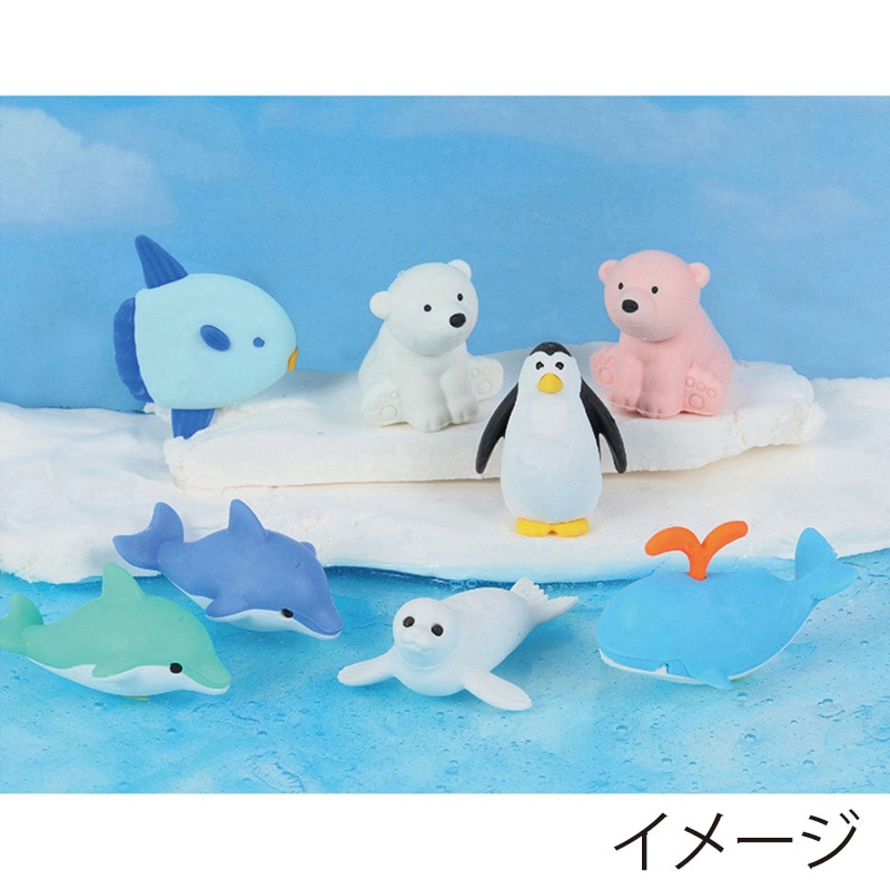 イワコー マリン 消しゴム 60個入 ER-961136 1個(ご注文単位60個)【直送品】