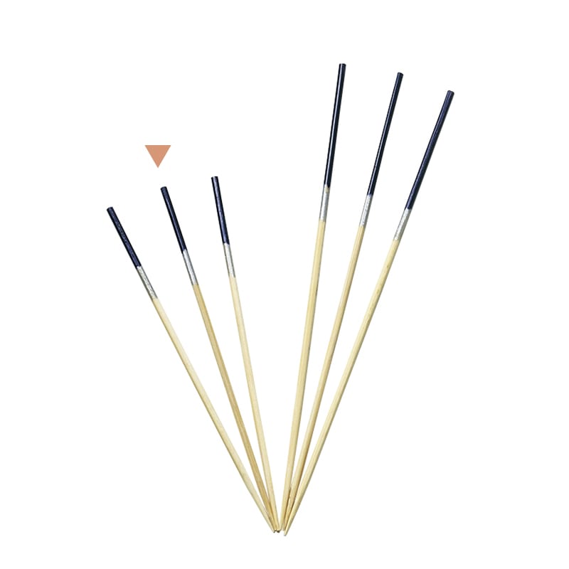 竹苑 勘定串 2色 紺/銀 9cm 16111 100本/袋(ご注文単位1袋)【直送品】