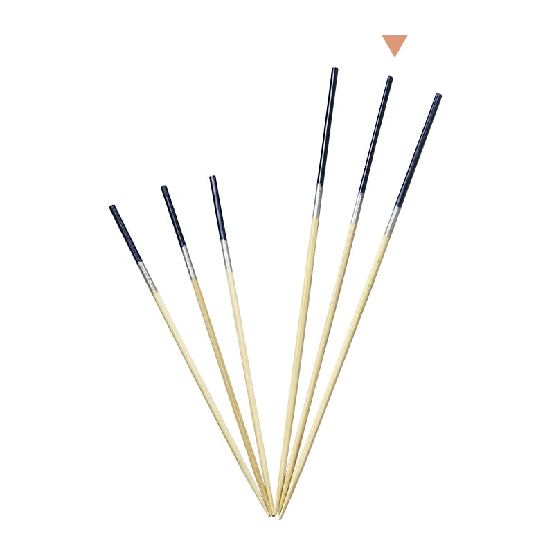 竹苑 勘定串 2色 紺/銀 12cm 16116 100本/袋(ご注文単位1袋)【直送品】