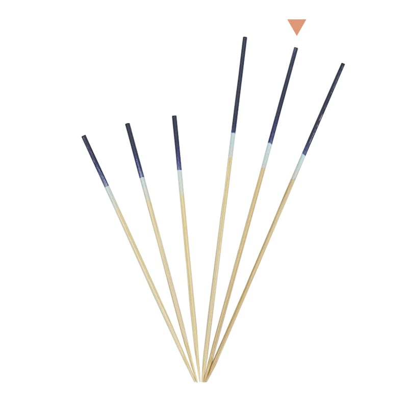 竹苑 勘定串 2色 紺/水 12cm 16091 100本/袋(ご注文単位1袋)【直送品】