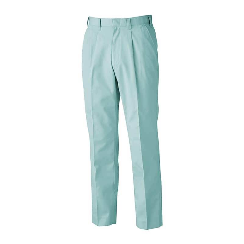 ジーベック メンズ スラックス 82 グリーン 1282 1枚（ご注文単位1枚）【直送品】