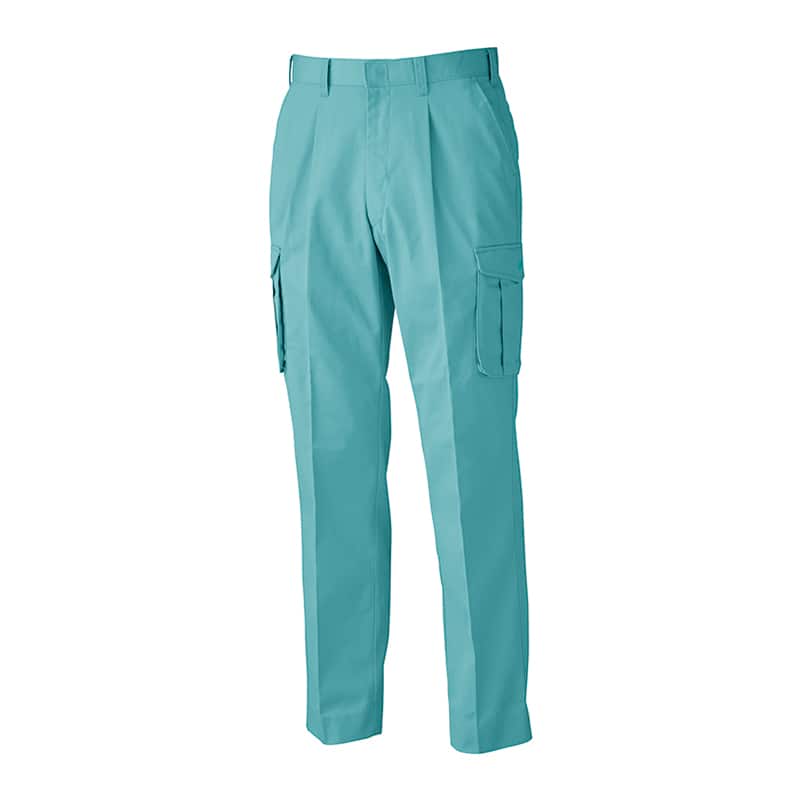 ジーベック メンズ カーゴパンツ 76 ミントグリーン 1283 1枚（ご注文単位1枚）【直送品】