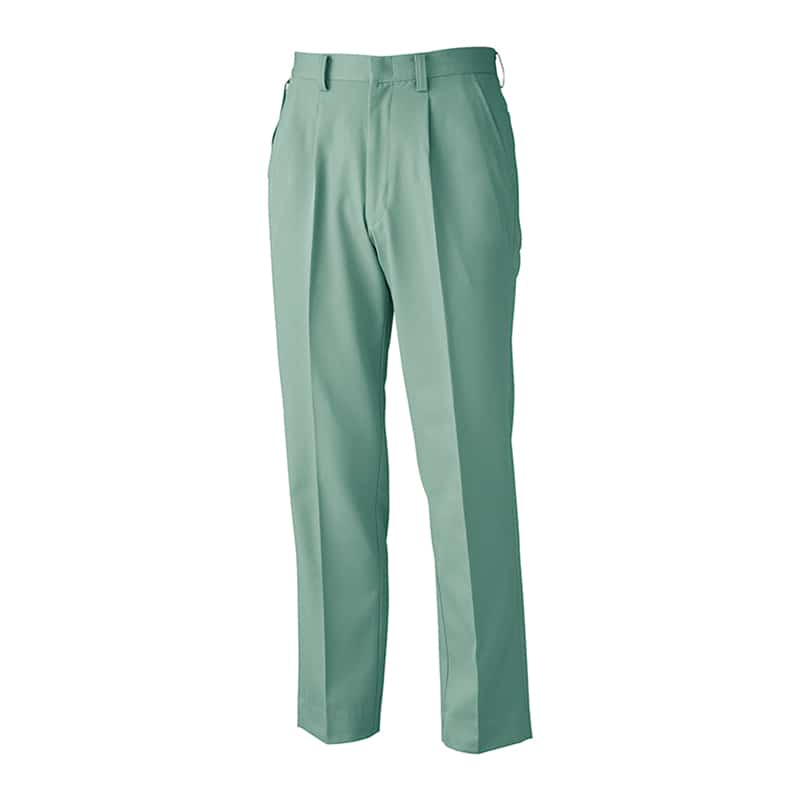 ジーベック メンズ スラレーズスラックス 91 グリーン 1020 1枚（ご注文単位1枚）【直送品】