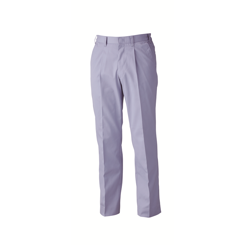 ジーベック メンズ スラックス M ラベンダー 1452 1枚（ご注文単位1枚）【直送品】