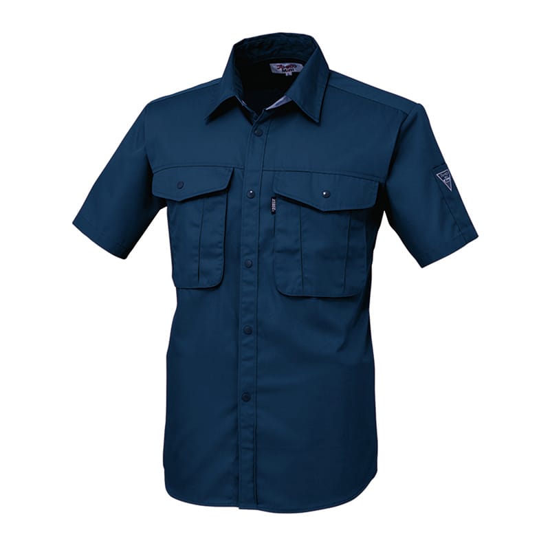 ジーベック メンズ 半袖シャツ 4L コン 1292 1枚（ご注文単位1枚）【直送品】