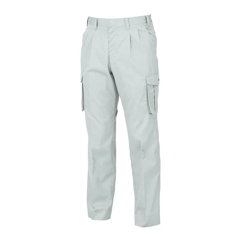 ジーベック メンズ カーゴパンツ L グレー 1296 1枚（ご注文単位1枚）【直送品】