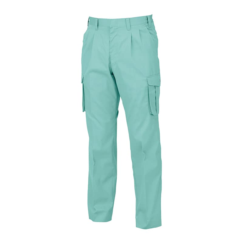 ジーベック メンズ カーゴパンツ LL ミントグリーン 1296 1枚（ご注文単位1枚）【直送品】
