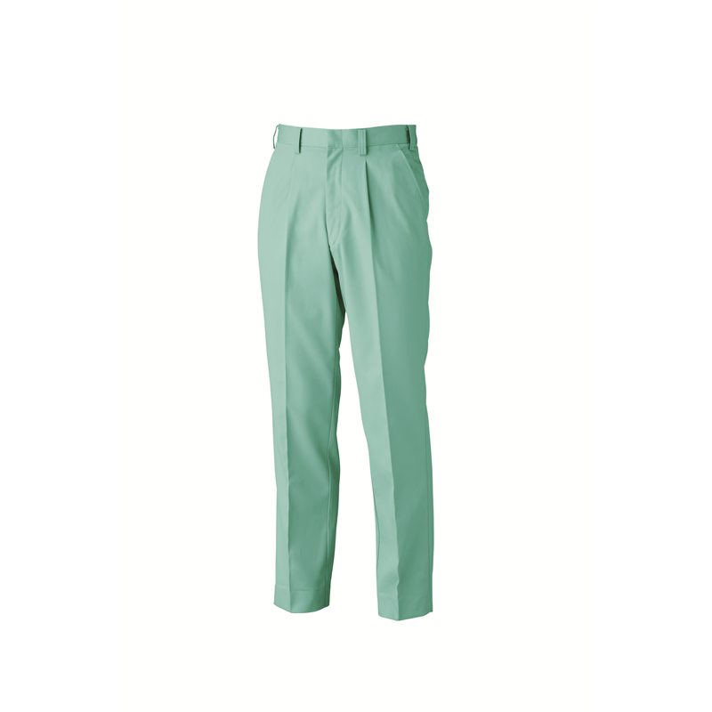 >ジーベック メンズ スラックス 79 ミントグリーン 9820 1枚（ご注文単位1枚）【直送品】