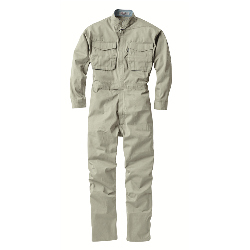 ジーベック 男女兼用 続服 L モスグリーン 1288 1枚（ご注文単位1枚）【直送品】