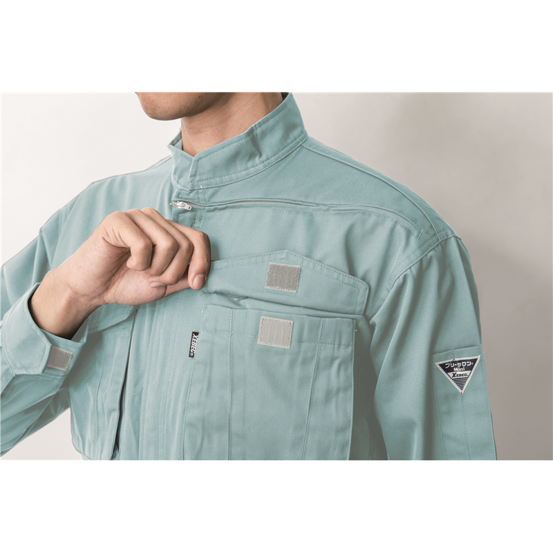 ジーベック 男女兼用 続服 3L モスグリーン 1288 1枚（ご注文単位1枚）【直送品】