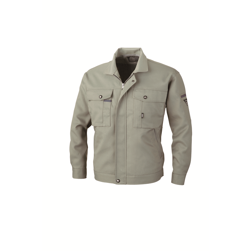 ジーベック メンズ ブルゾン 5L モスグリーン 4990 1枚（ご注文単位1枚）【直送品】