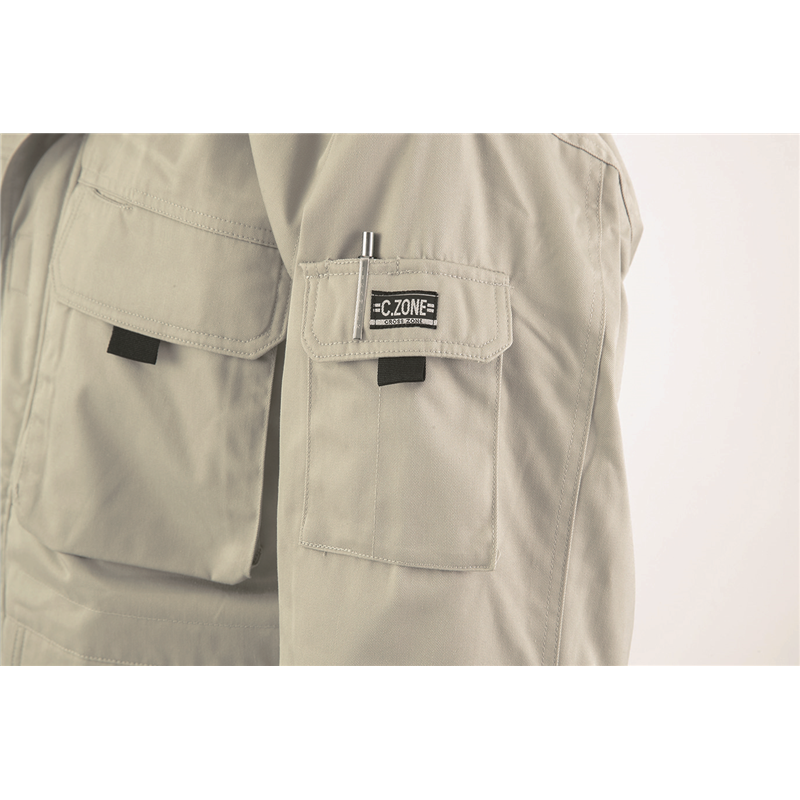 ジーベック メンズ 防寒コート M モスグリーン 771 1枚（ご注文単位1枚）【直送品】